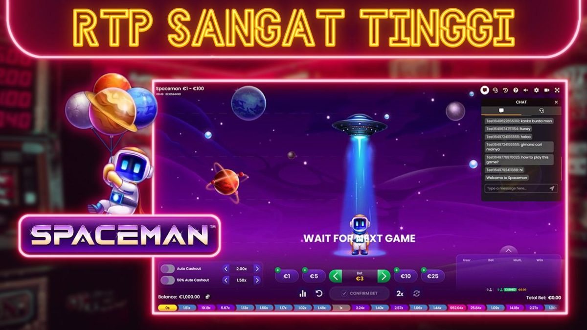 SPACEMAN: Petualangan Luar Angkasa dalam Permainan Slot Spaceman Gacor